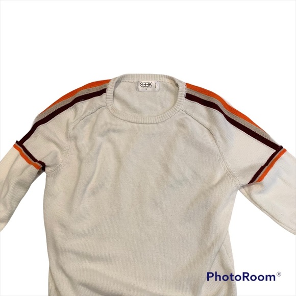 Seek The Label Striped pullover Sweater - Picture 7 of 8
